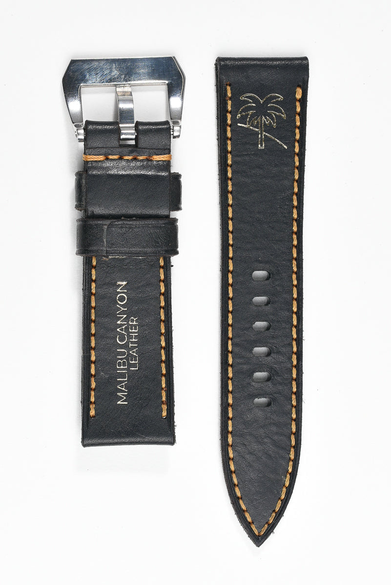 Palisade Signature Strap – Black 24mm 125/80