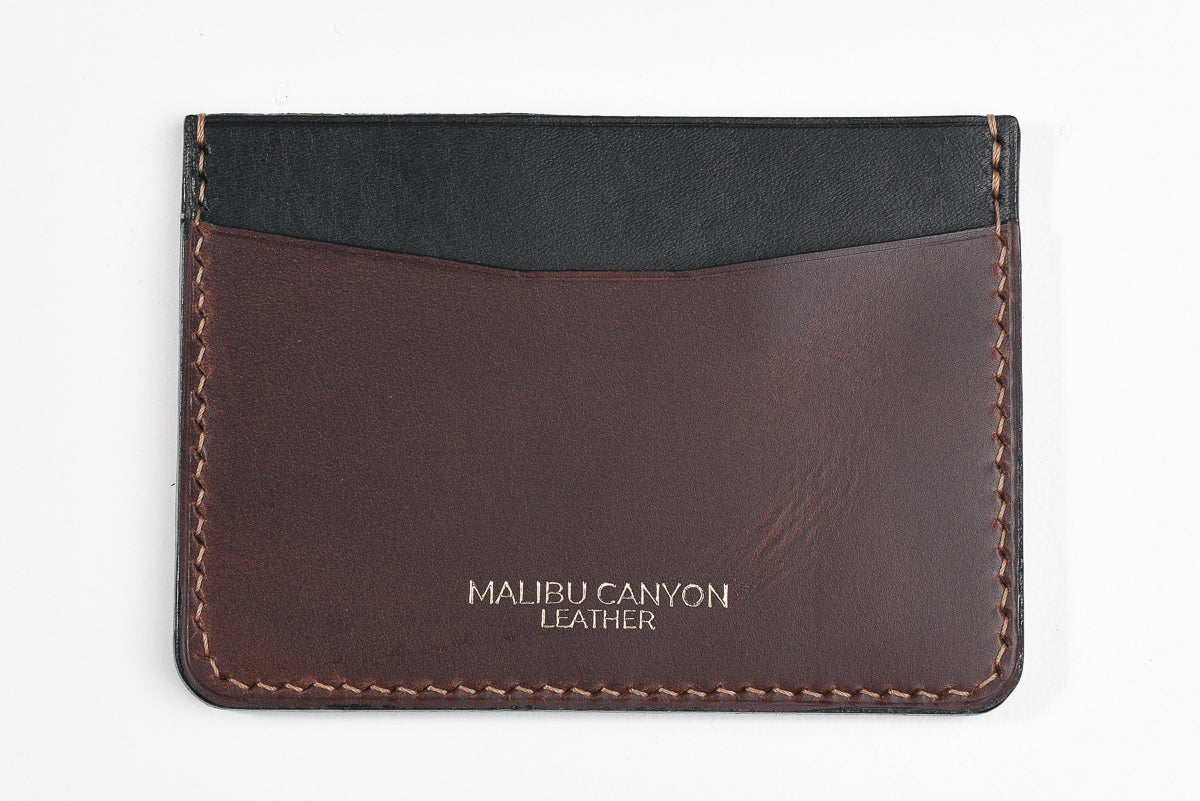 Dark Brown Horween Signature Cardholder