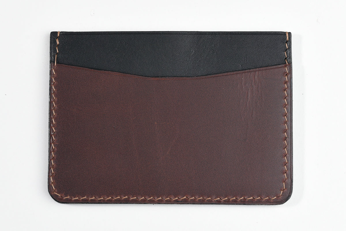 Dark Brown Horween Signature Cardholder
