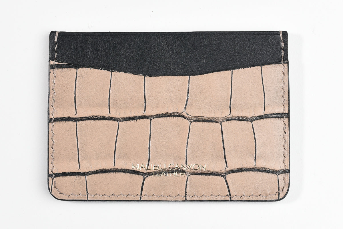 Nuova Overlord Alligator Signature Cardholder