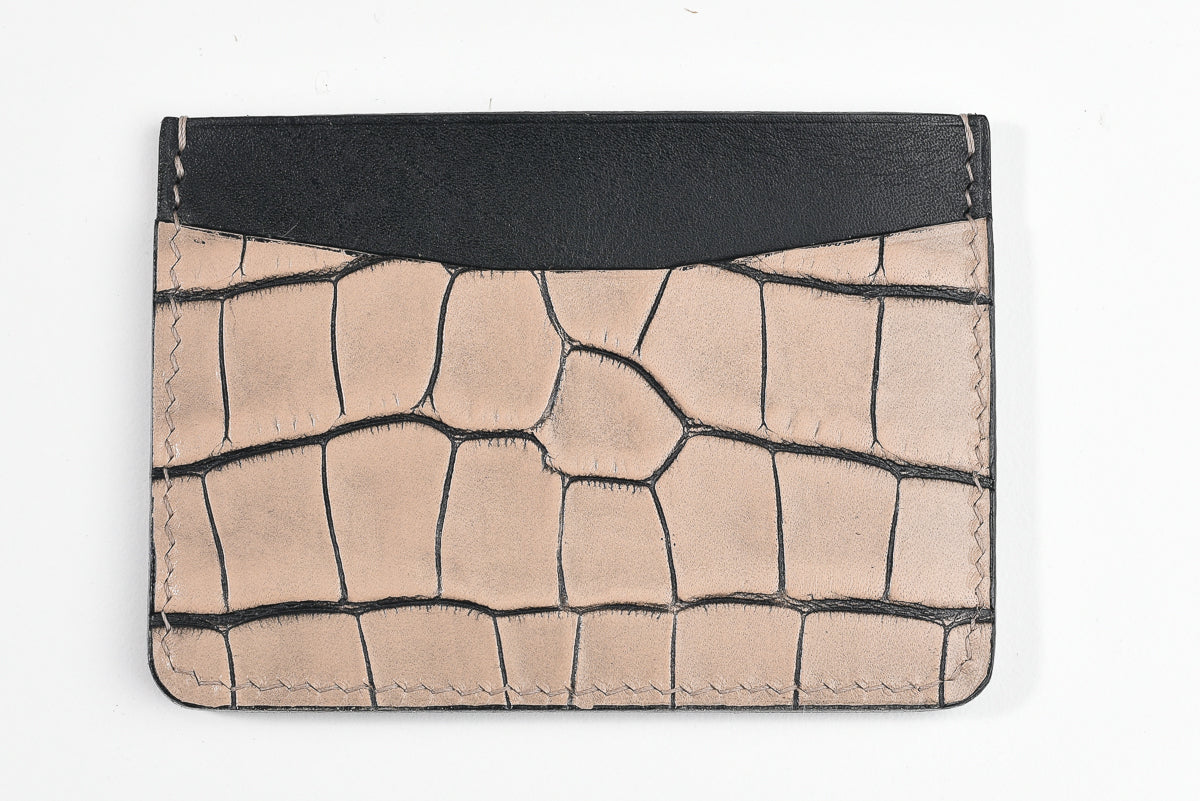 Nuova Overlord Alligator Signature Cardholder