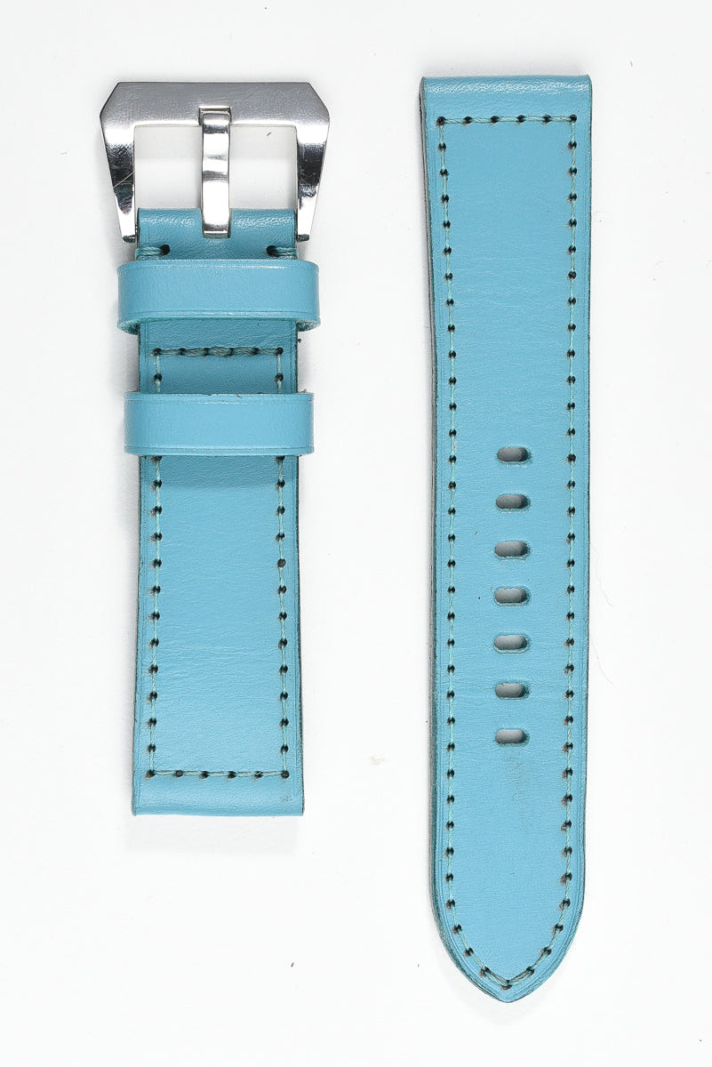 Mulholland Signature Strap – Sky Blue 24mm 130/80mm