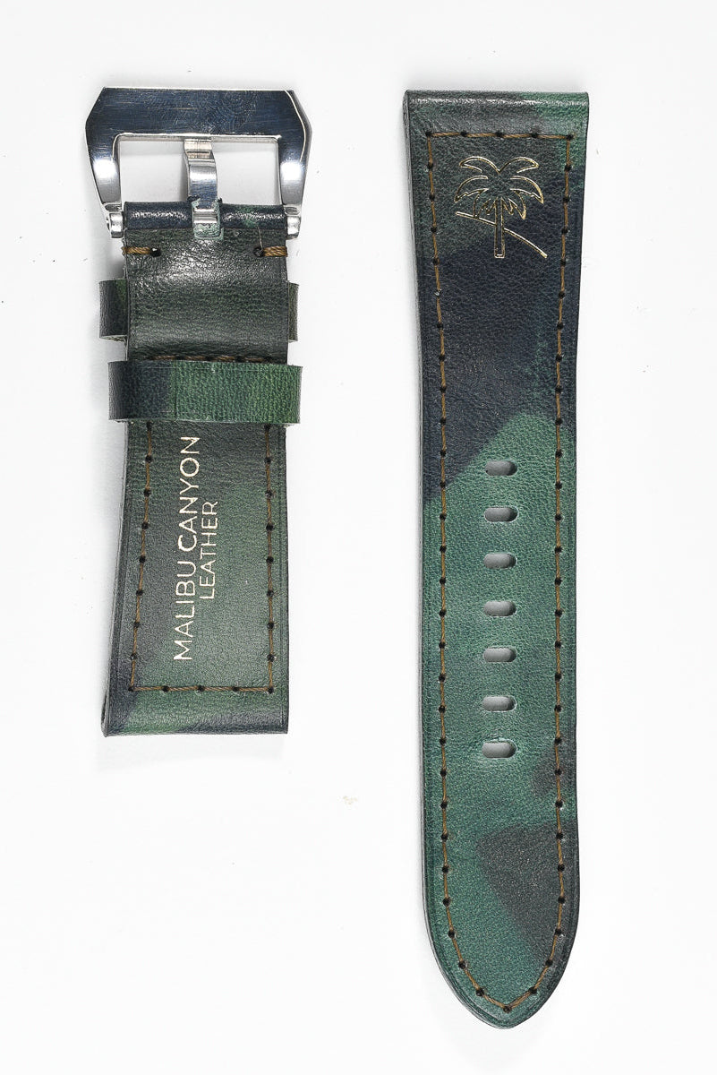 Mulholland Signature Watch Strap – Aqua Camo 26mm 130/72