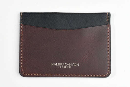 Dark Brown Horween Signature Cardholder