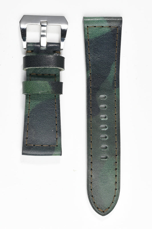 Mulholland Signature Watch Strap – Aqua Camo 26mm 130/72
