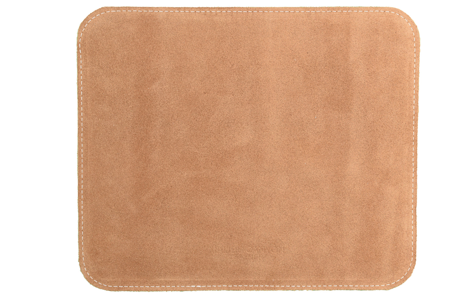 Travel Mouse Pad - Brown Leather